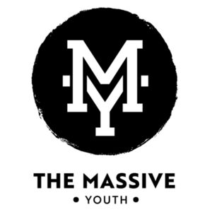 Massive - White Staple Tee Design